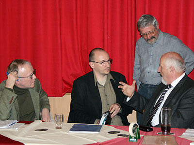 Michael Geil, Uwe Bellm, Wolfgang Späth und Klaus Weirich 