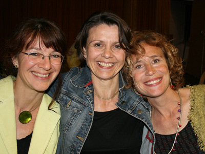 Anne Kloos, Hildegard Reiter-Kochhan und Martina Baumann
